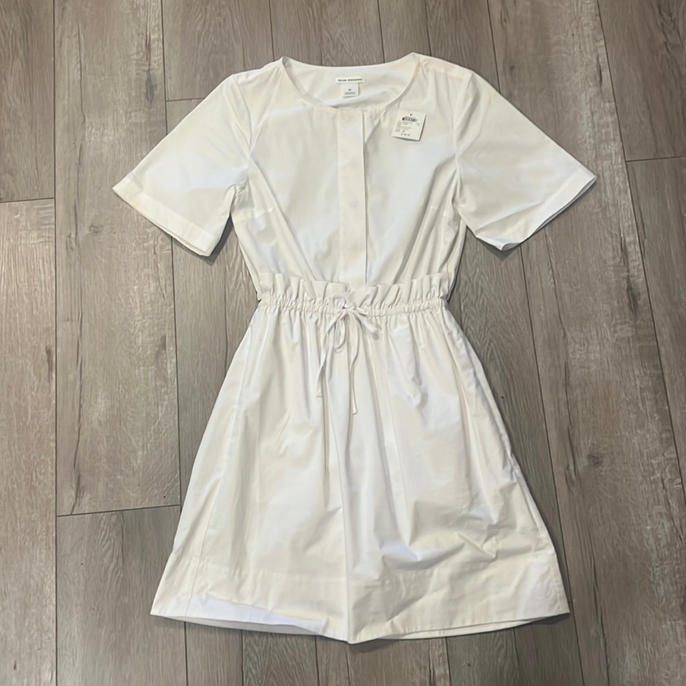 Club Monaco white cotton dress size 00